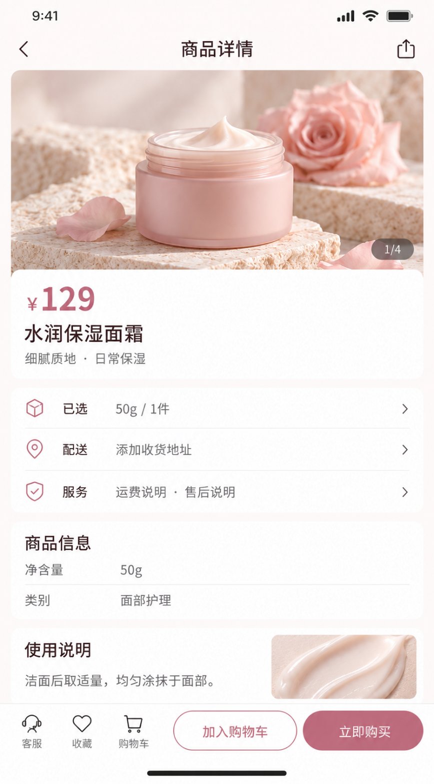 商品详情页